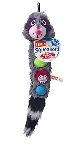 Hartz Squeakerz Stuffing-Free Plush Woodland Animal Dog Toy - Image 2