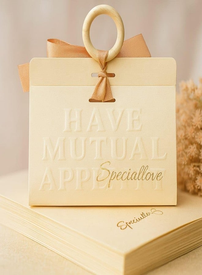 VRB Dec 10 Pcs Folding Gift Boxes With Handle for Packaging/Gift Boxes for Gifting,hamper boxes for gift empty,gift hamper box for gifting,return Gifting,Chocolates, Dry Fruits, Wedding & Pooja Gifts (10 Pcs Golden Special Love Box) - Image 1