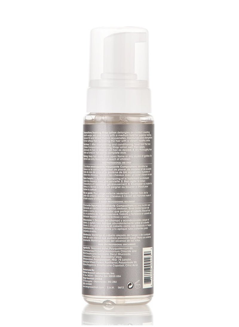 Design Essentials Design Essentials Compositions Foaming Wrap Lotion for Relaxed & Natural Hair, 7.5 Ounce  - Image 2