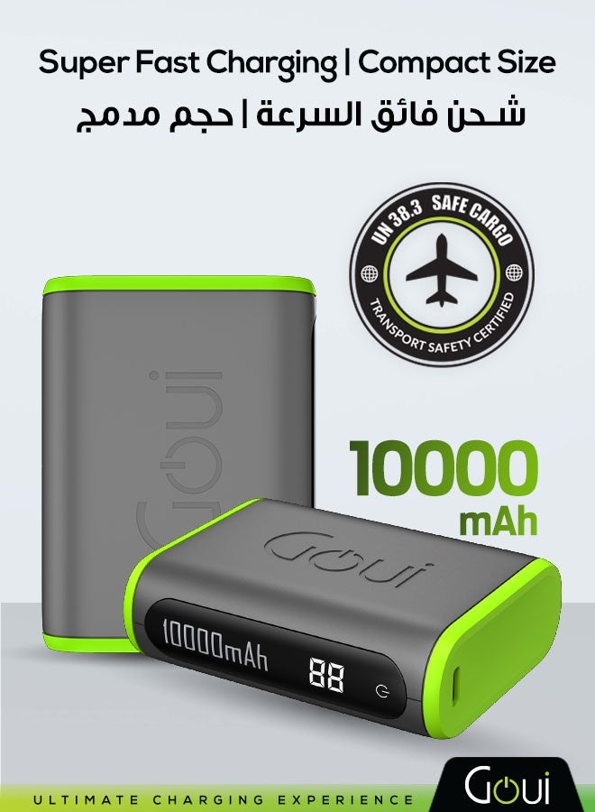 جوي باور بنك بولت بسعة 10000 مللي أمبير | شحن فائق السرعة PD 20 واط و QC 3.0 | تصميم مدمج وآمن للسفر | مزود بكابل Type-C - Image 1