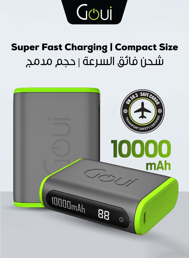 جوي باور بنك بولت بسعة 10000 مللي أمبير | شحن فائق السرعة PD 20 واط و QC 3.0 | تصميم مدمج وآمن للسفر | مزود بكابل Type-C - Image 1