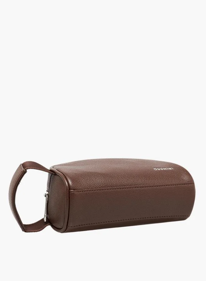 DUCHINI BROWN Men Solid Wrist Strap Pouch for Men | Best Price UAE