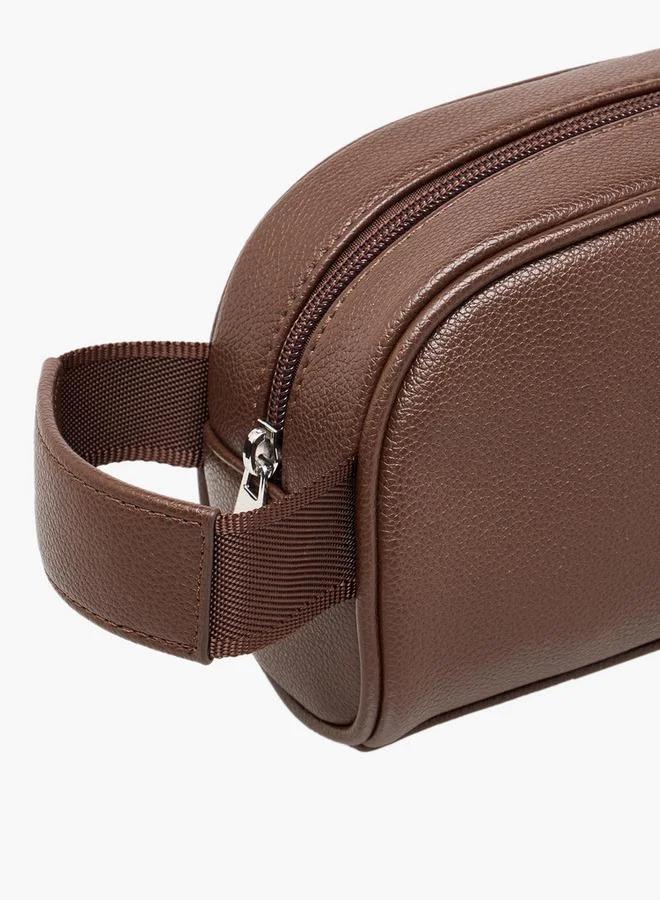 DUCHINI BROWN Men Solid Wrist Strap Pouch for Men | Best Price UAE
