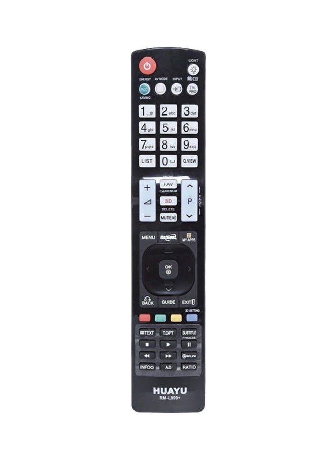 Huayu Remote Control For LG LCDLED TV Black