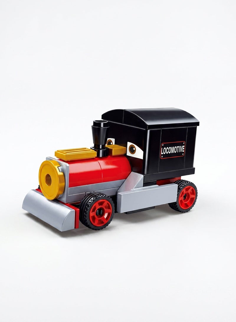 Sluban Power Bricks Steam Train Building Blocks Set for Kids 44 Pieces – Fun Educational Toy to Develop Children's Skills, Multicolor for Ages 6 Years and Up - Image 3