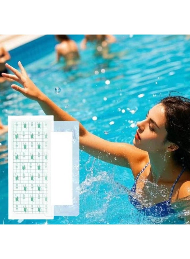 SahlTech 20 Pcs Waterproof Privacy Patches For Women, Waterproof Shower Patches, Soft Cotton Core Swim Stickers For Swimming & Daily Use, Skin-Friendly Design For Ultimate Comfort (25x10 CM) - Image 1