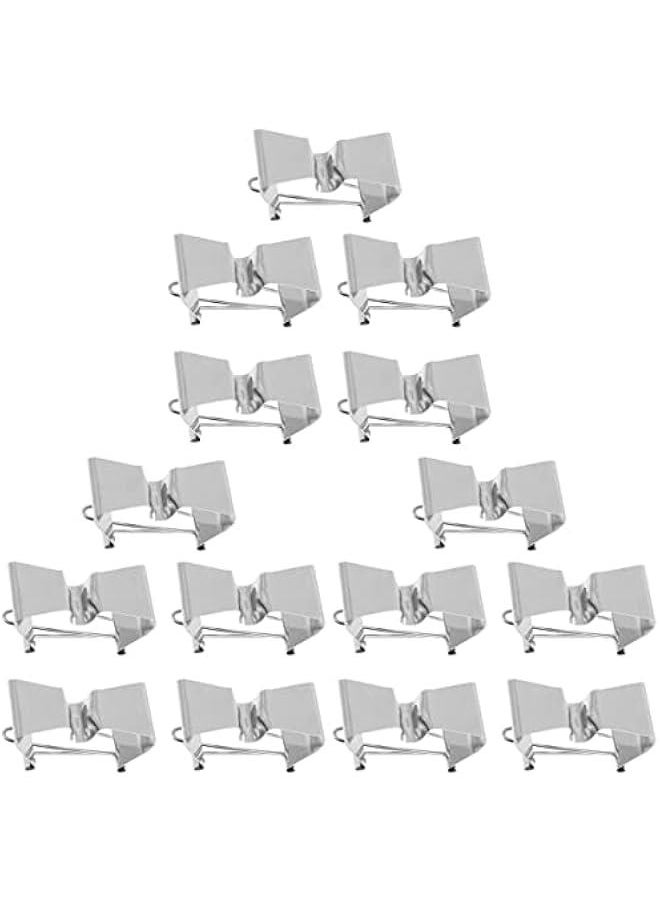 Generic 15 Pcs Stainless Steel Wet Canvas Carriers Clips Oil Painting Frame Clip Canvas Frame Separating Clip Wet Canvas Clips  - Image 1