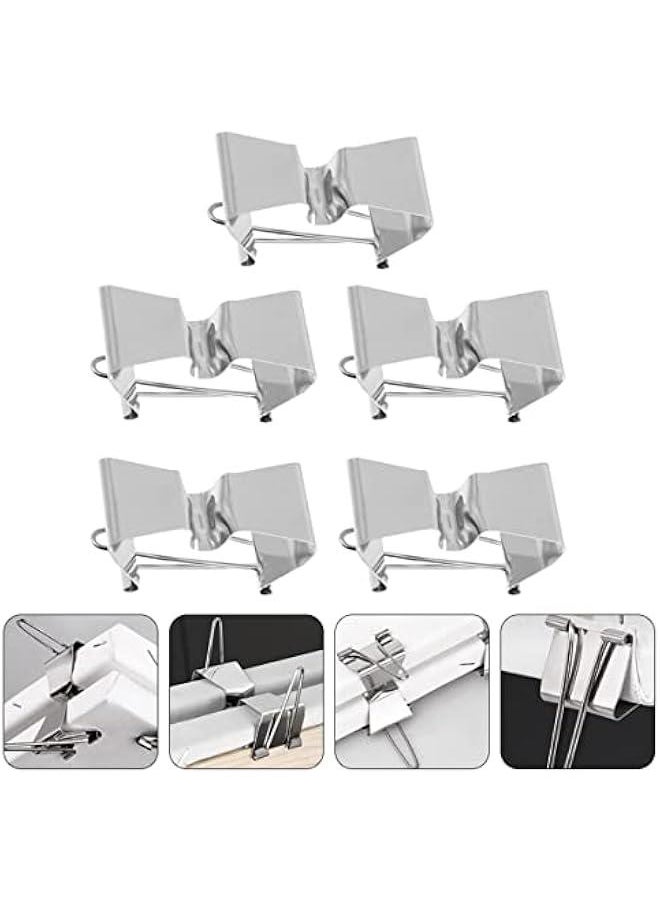 Generic 15 Pcs Stainless Steel Wet Canvas Carriers Clips Oil Painting Frame Clip Canvas Frame Separating Clip Wet Canvas Clips  - Image 2