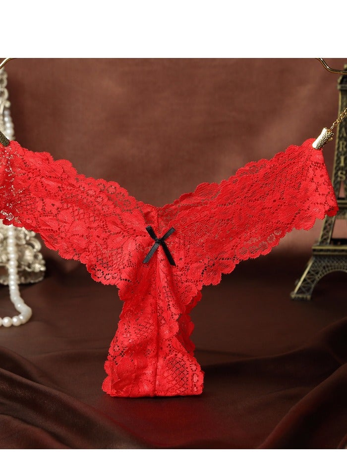 Lingerie See Through Briefs Underwear  Thongs  - Image 3