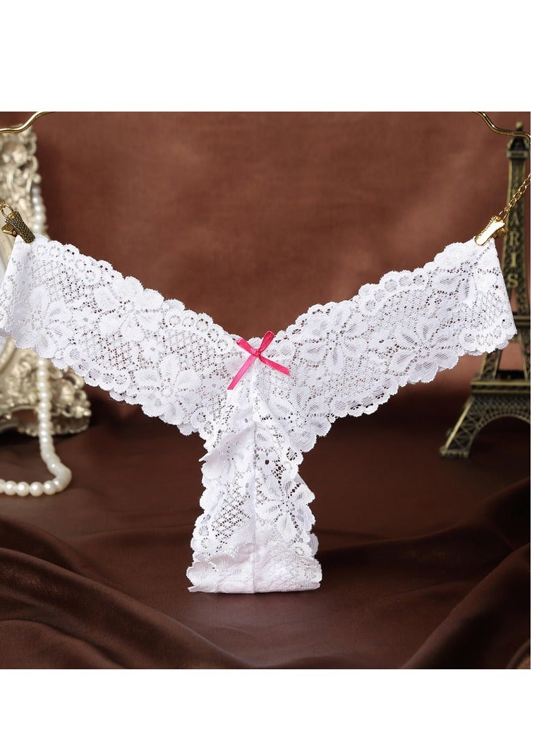 Lingerie See Through Briefs Underwear  Thongs  - Image 4