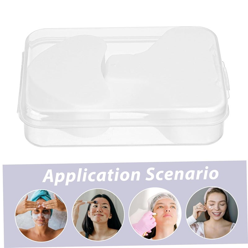 POPETPOP Facial Cleansing Pads for Nose and Chin, 400 Cotton Pore Strips T Zone Nose Pores Patches for Blackhead Removal, Skin Care Tool for Deep Cleaning and Oil Control - Image 3