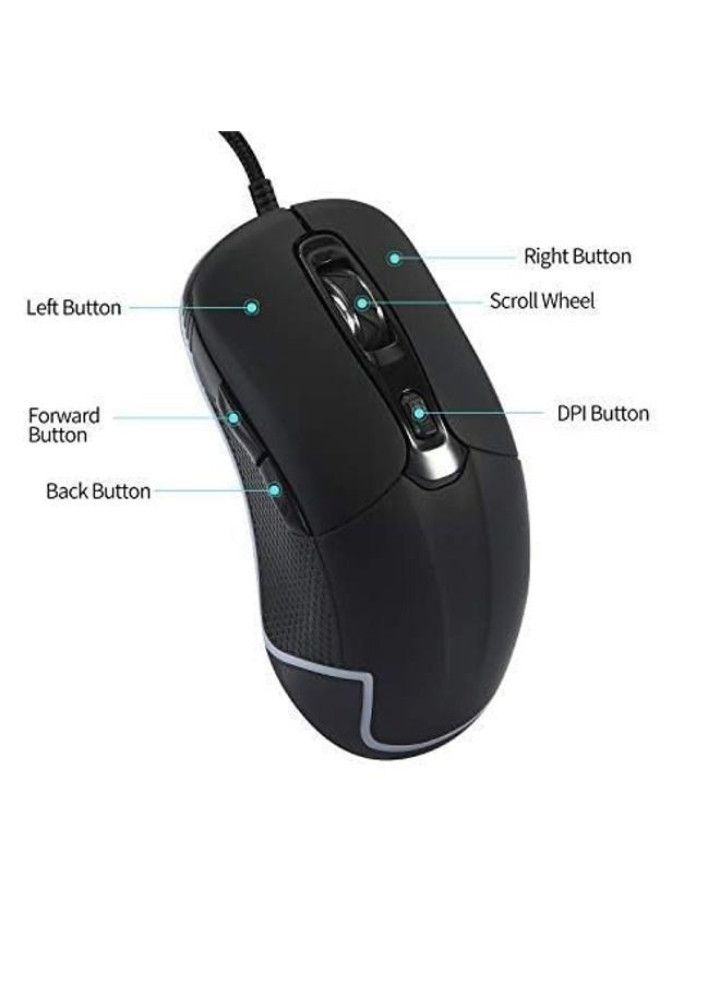 ValueRays USB Optical Heated Computer Mouse Advanced (Black) - Image 3