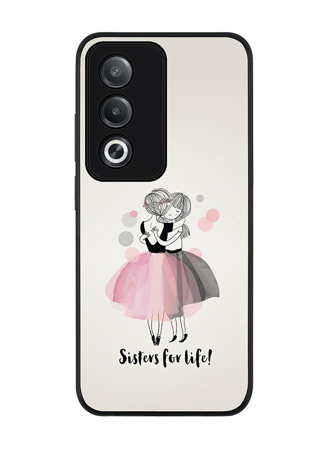 Stylizedd For Oppo A3 Pro / A80 Case,Slim fit Camera Protection, Shockproof Thin Phone cover - Sisters For Life! - Image 1