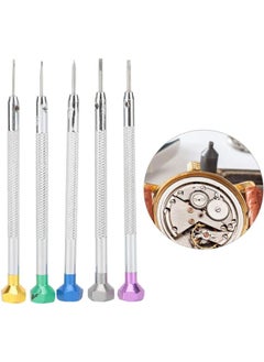 klarako Precision Screwdriver Set, Steel Screwdriver Watch Repair Maintenance Tool Watchmakers Watch Repair Accessory for Watch Eyeglasses Jewelry Work Electronics  - Image 1