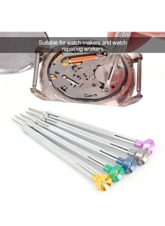 klarako Precision Screwdriver Set, Steel Screwdriver Watch Repair Maintenance Tool Watchmakers Watch Repair Accessory for Watch Eyeglasses Jewelry Work Electronics  - Image 2