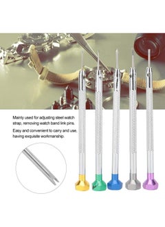 klarako Precision Screwdriver Set, Steel Screwdriver Watch Repair Maintenance Tool Watchmakers Watch Repair Accessory for Watch Eyeglasses Jewelry Work Electronics  - Image 3