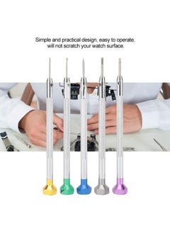 klarako Precision Screwdriver Set, Steel Screwdriver Watch Repair Maintenance Tool Watchmakers Watch Repair Accessory for Watch Eyeglasses Jewelry Work Electronics  - Image 4