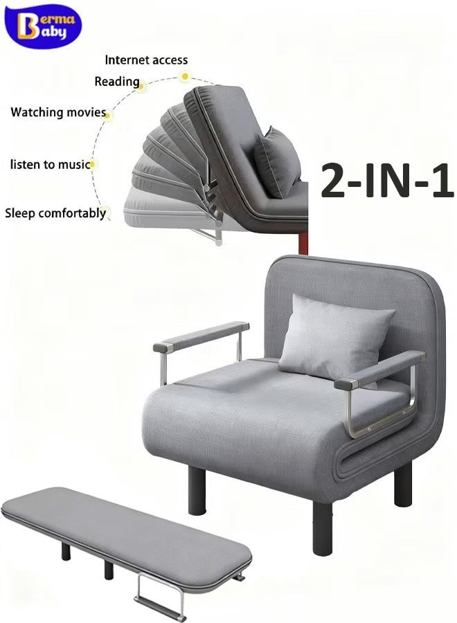 Berma Baby Lazy sofa Multi functional folding Sofa bed Washable Sofa Bed Sliding Scalable variable Sofa bed - Image 1