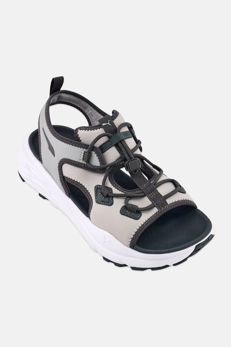 PUMA Men Hypnotic Toggle Closure Outdoor Sandals, Grey - Image 1