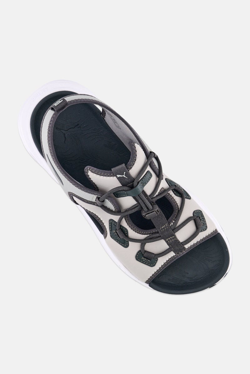 PUMA Men Hypnotic Toggle Closure Outdoor Sandals, Grey - Image 3
