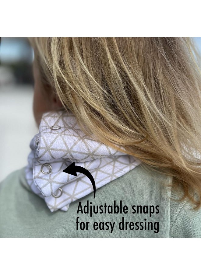 Bazzle Baby - Bazzle Baby Drool Bibs for Toddler Adjustable Snap Closure, Baby Bandana Drool Bib, Infinity Scarf, Double-Layer to absorb drool Bandana Bib for 3-36 Months - Image 1