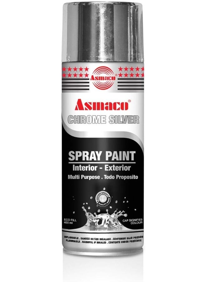 Asmaco Asmaco Chrome Silver Spray Paint  - Image 1