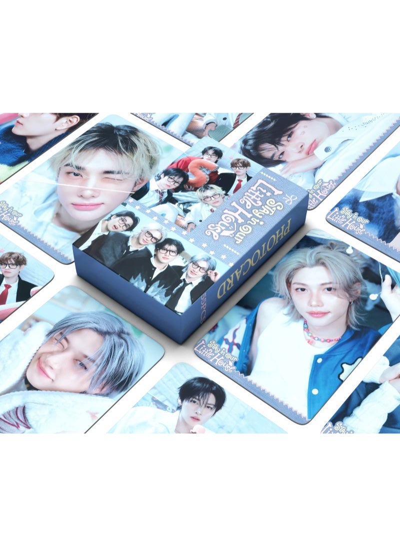 لغة بطاقات لومو لـ Stray Kids من الفنانة السادسة للجمهور - 55 قطعة - Image 1