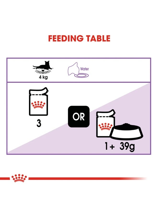 Royal Canin Sterilised Wet Cat Food in Gravy 85g x 12 Pouches – Weight Control & Urinary Health for Adult Sterilised Cats - Image 5