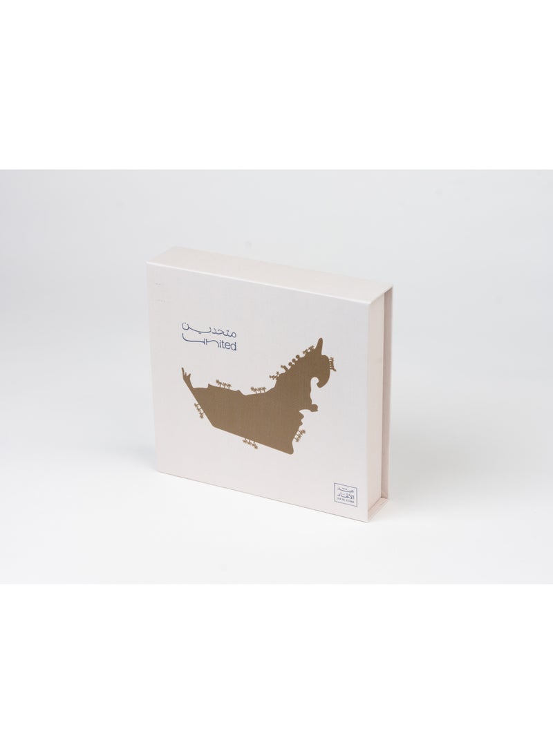 عيد الاتحاد متّحدين x كافي - صندوق مربع