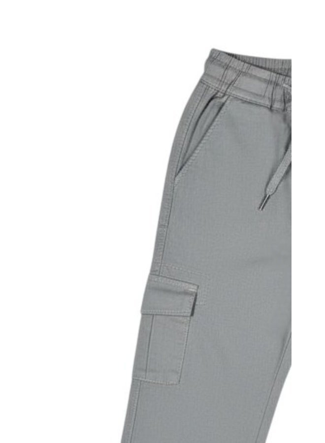 بيبي كو بنطلون رمادي كارجو بخصر أستك للأطفال - Image 5