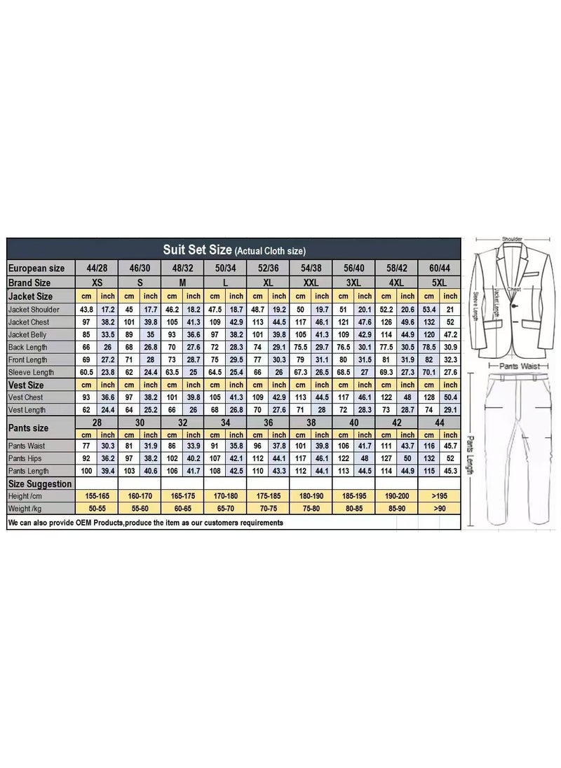 Shougu Business Suit Slim Fit Formal Attire Set  - Image 2