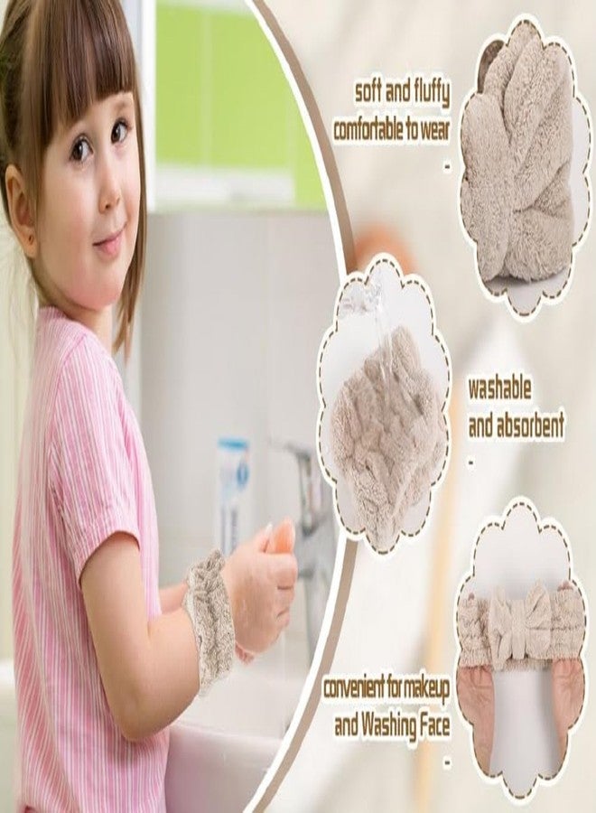 GOMNIK 3-Piece Microfiber Skincare Set - Makeup Headband with Face Wash Wristbands for Women - Soft Headband & Wristbands to Keep Hair & Sleeves Dry During Facial Care - Image 2