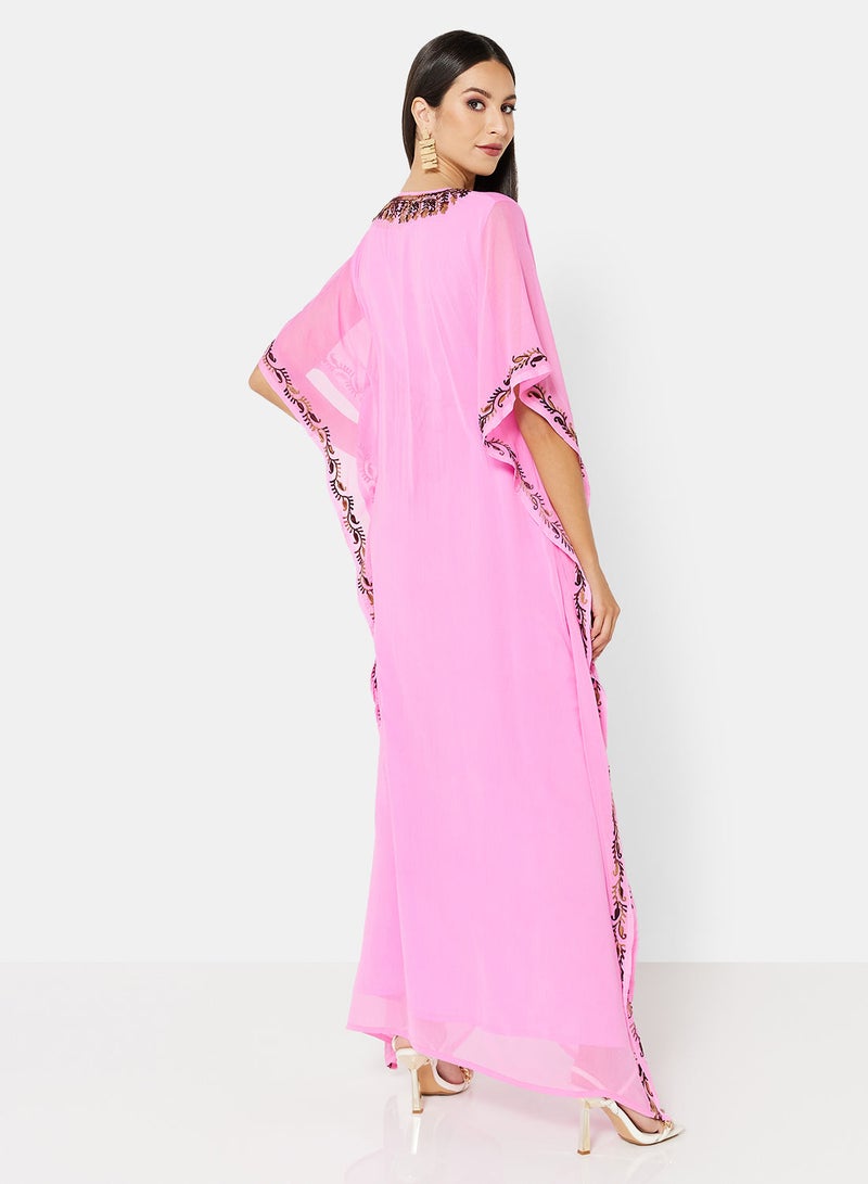 EMBROIDERED KAFTAN