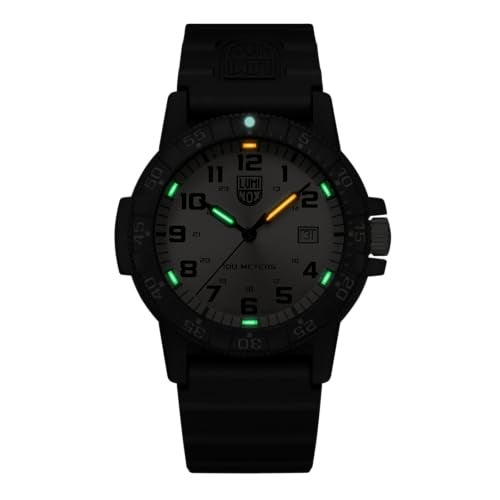 Luminox Leatherback SEA Turtle Date Analog Dial Color Black Men's Watch - XS.0325 - Image 2