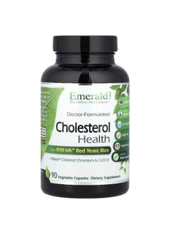 Emerald Laboratories Emerald Laboratories, Cholesterol Health, 90 Vegetable Capsules  - Image 1