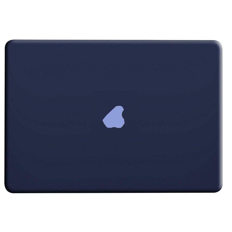 Moca غطاء صلب لجهاز M1 MacBook Air مقاس 13 بوصة [إصدار 2022، 2021-2018] M1 A2337 A2179 A1932 مع شاشة ريتينا وTouch ID غطاء غلاف MacBook Air (أزرق داكن) - Image 4