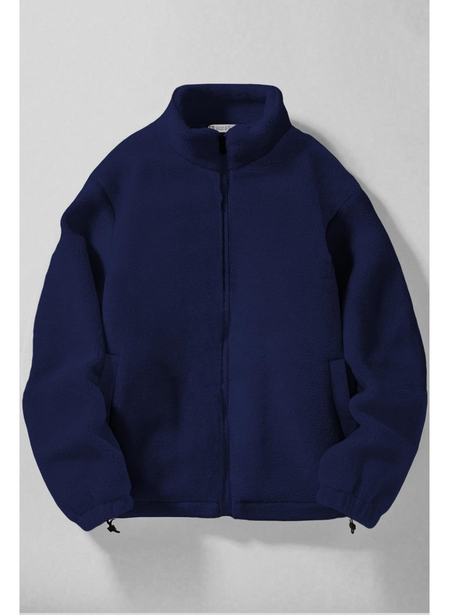 Ghassy Co. - Men's Alaska Regular Plush Sherpa Winter Full Zip Fleece Sweatshirt - Image 1