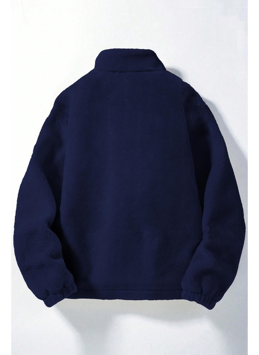 Ghassy Co. - Men's Alaska Regular Plush Sherpa Winter Full Zip Fleece Sweatshirt - Image 1