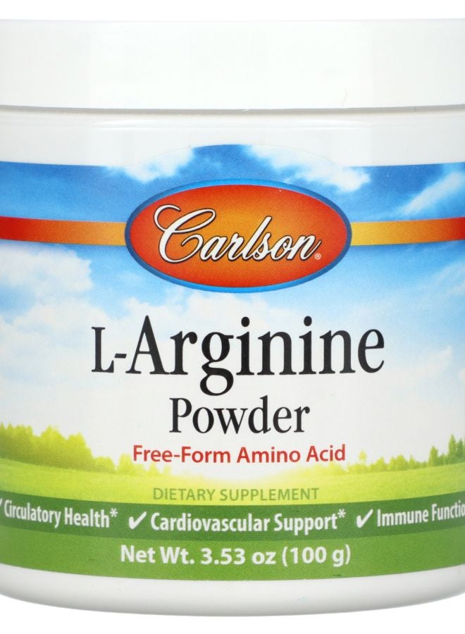 Carlson L-Arginine Powder 3.53 oz (100 g)