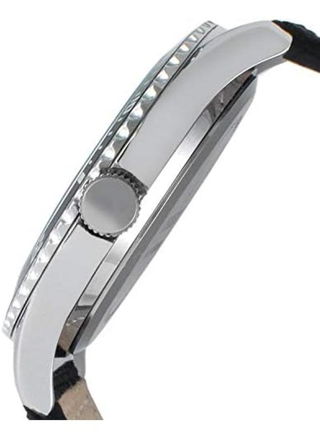 PEUGEOT Men's Sport Bezel Watch With Black Canvas Wrist Band  - Image 4