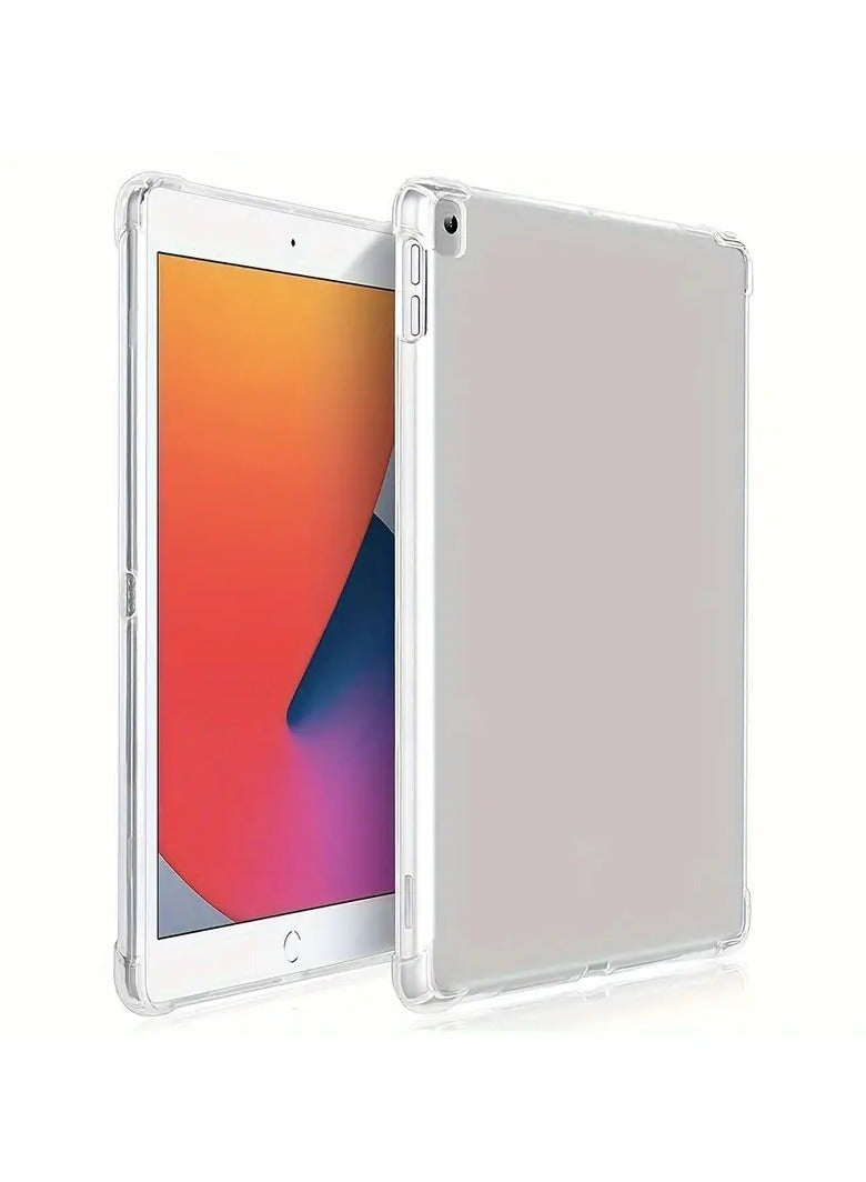 Raxoom iPad 10.2" (2020/2019) Clear Case, Ultra-Thin Transparent Soft TPU Back Cover Resistant Flexible Case for iPad 8th/7th Generation - Image 1