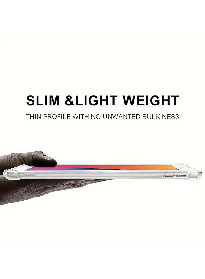 Raxoom iPad 10.2" (2020/2019) Clear Case, Ultra-Thin Transparent Soft TPU Back Cover Resistant Flexible Case for iPad 8th/7th Generation - Image 5