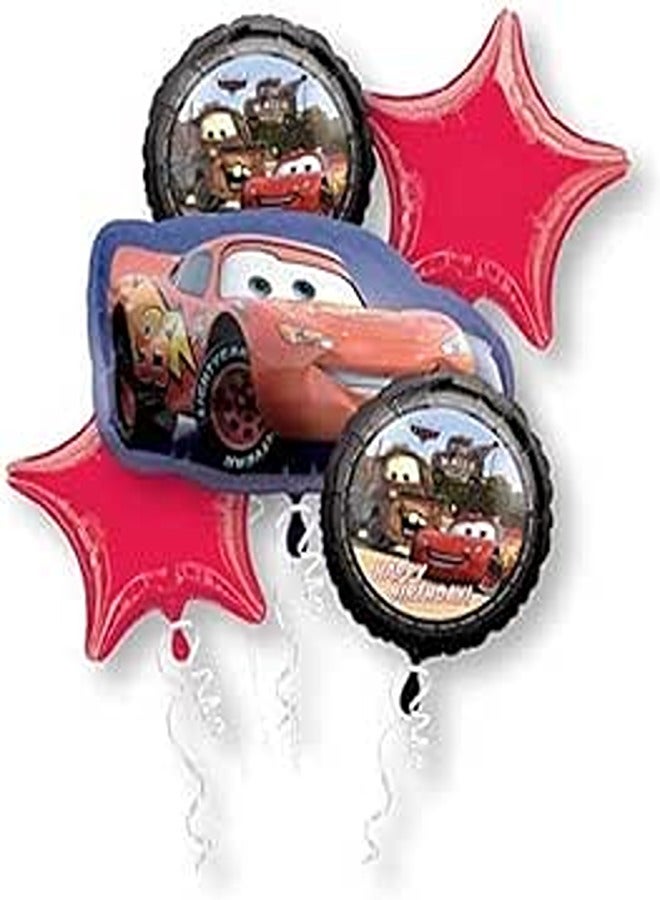 Amscan Cars Lightning Mc Queen Balloon Bouquet 