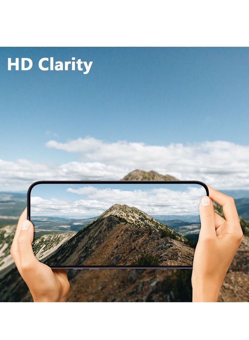 BORTONY Screen Protector for 14 Plus/13 Pro Max (6.7 inch) Premium HD Clear Tempered Glass Anti-Scratch Anti-Fingerprints Bubble-Free Ultra Resistant Compatible with Apple iPhone 14 Plus/13 Pro Max - Image 3