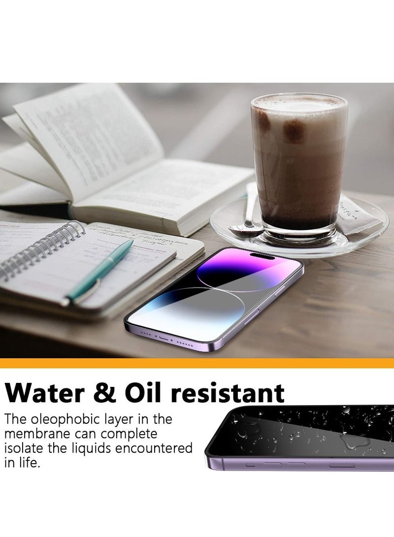 BORTONY Screen Protector for 14 Plus/13 Pro Max (6.7 inch) Premium HD Clear Tempered Glass Anti-Scratch Anti-Fingerprints Bubble-Free Ultra Resistant Compatible with Apple iPhone 14 Plus/13 Pro Max - Image 2