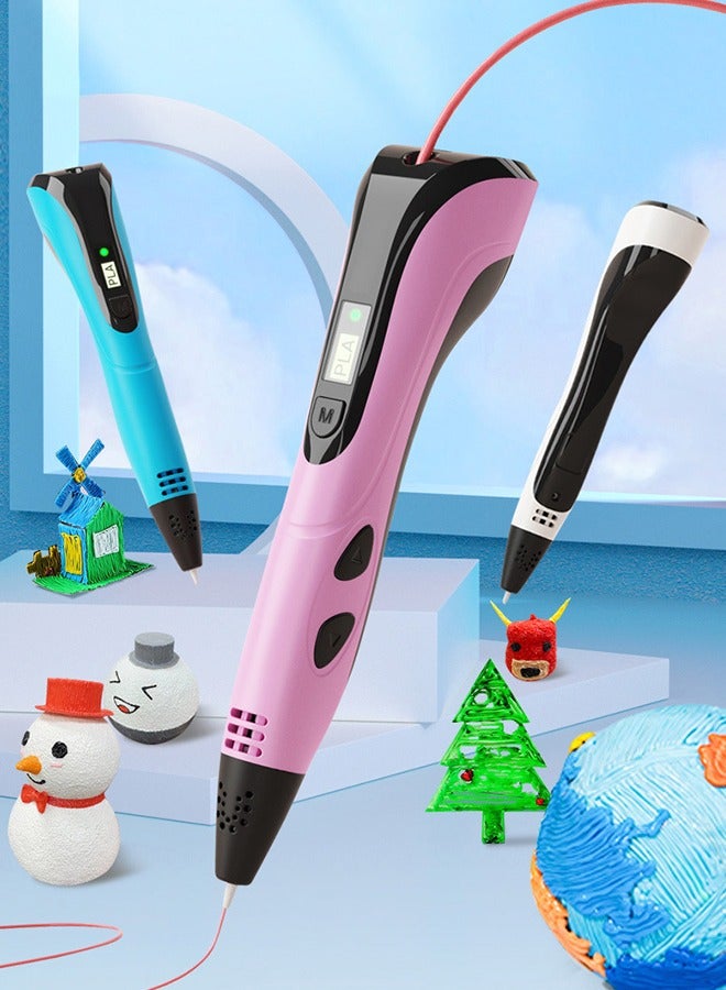Reobrix 3D Printing Pen Set for Kids, 3rd Generation with PLA Filament Refills, With Adjustable Speed And Temperature (USB Plug) Creative Toy, Great Arts Crafts Gift for Kids & Adults - Image 2