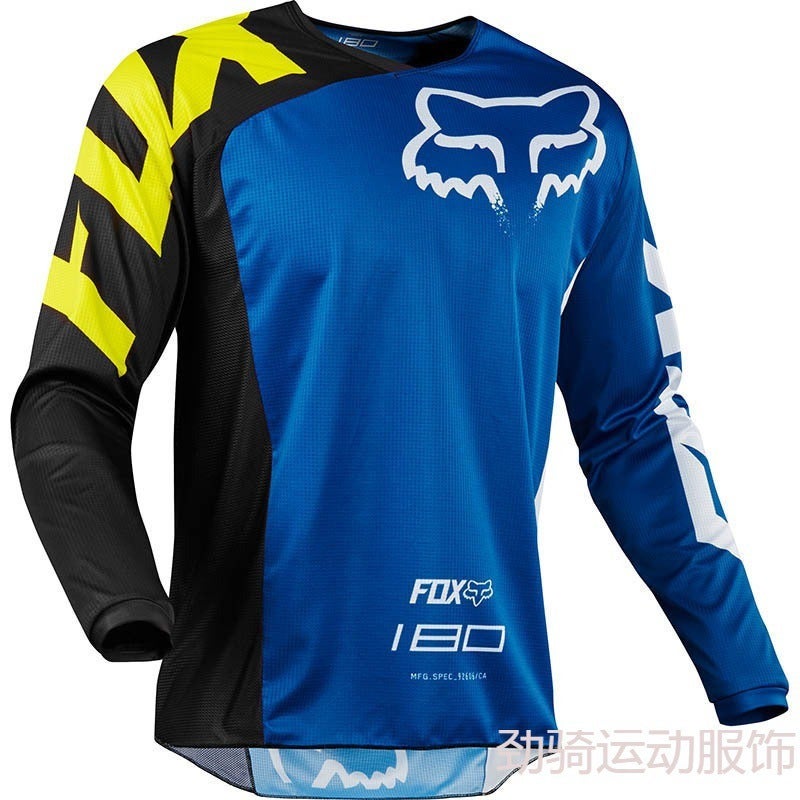Wu Pin Pai Fox Style Mountain Bike Downhill Riding Jersey Top for Men Summer Motocross Shirt Breathable Cycling Apparel - Image 4