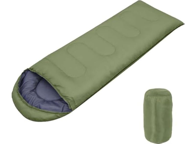 Camping Sleeping Bag - Lightweight sleeping bag for adults, boys, and girls; waterproof camping gear for travel and outdoor use. - Image 1