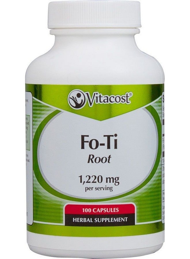 Vitacost Brand Vitacost Fo-Ti Root - 1,220 mg per Serving - 100 Capsules