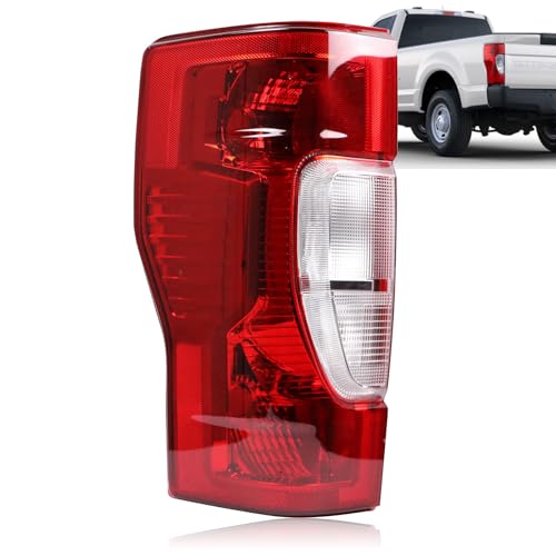 Lochnchn Tail Lights Rear Taillight Assembly Compatible with Ford F250 F350 Super Duty 2020 2021 2022 Tail Lamp Non-LED Non-Blind Spot Left Driver Side - Image 1
